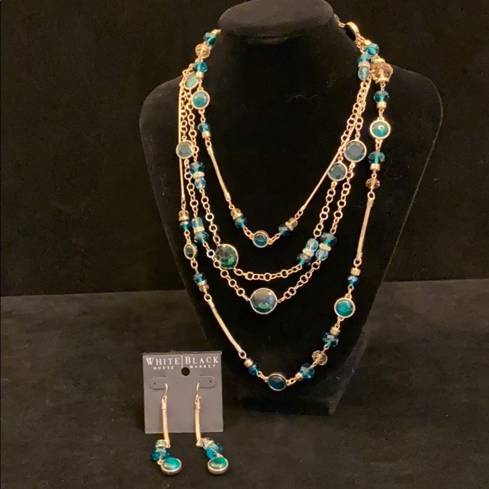 WHBM, Necklace and Earrings